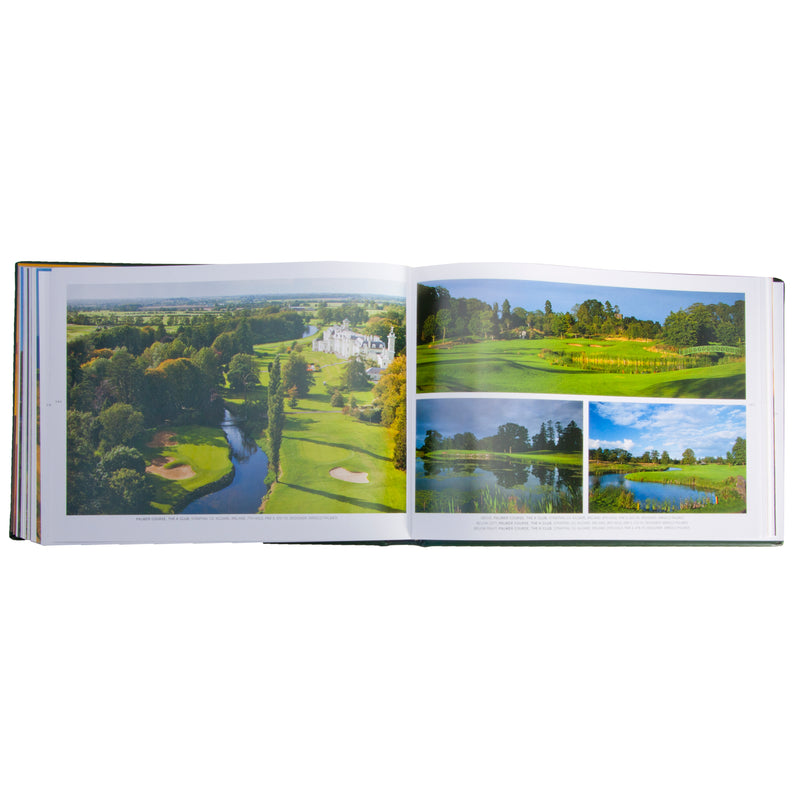 Golf Courses / Hand Bound Leather Book