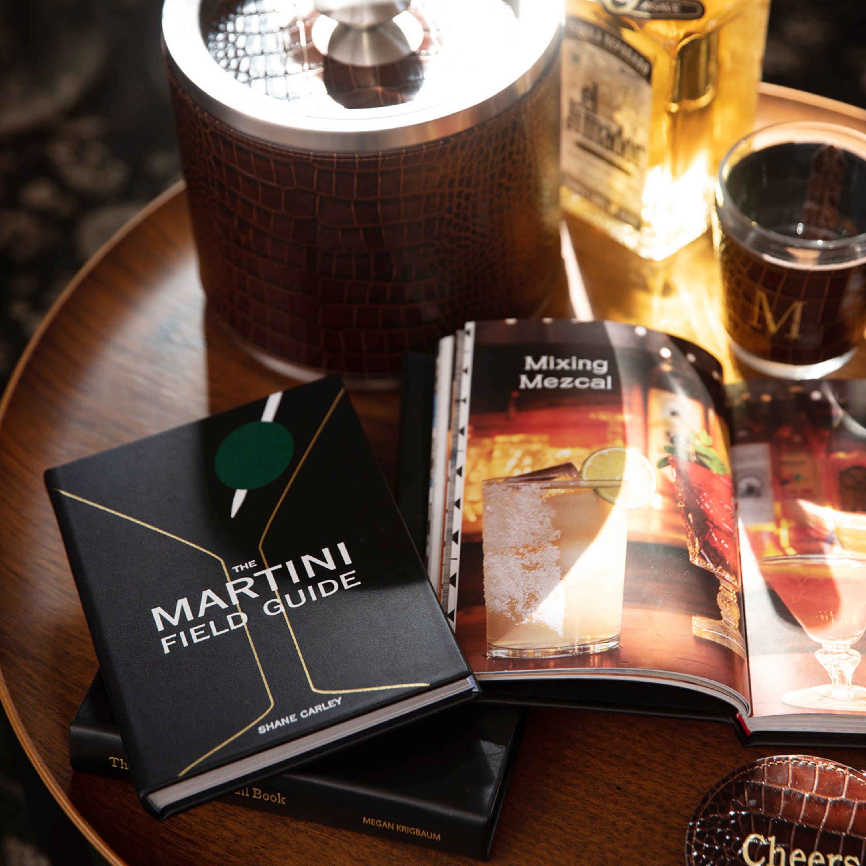 The Martini Field Guide / Hand Bound Leather Book – Hemel