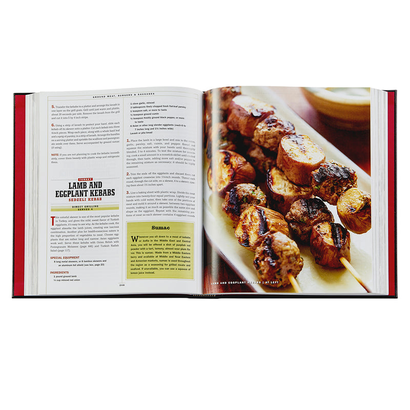 The Barbecue! Bible / Hand Bound Leather Book