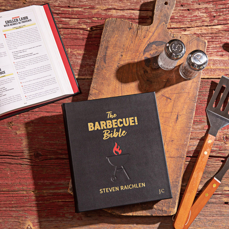 The Barbecue! Bible / Hand Bound Leather Book