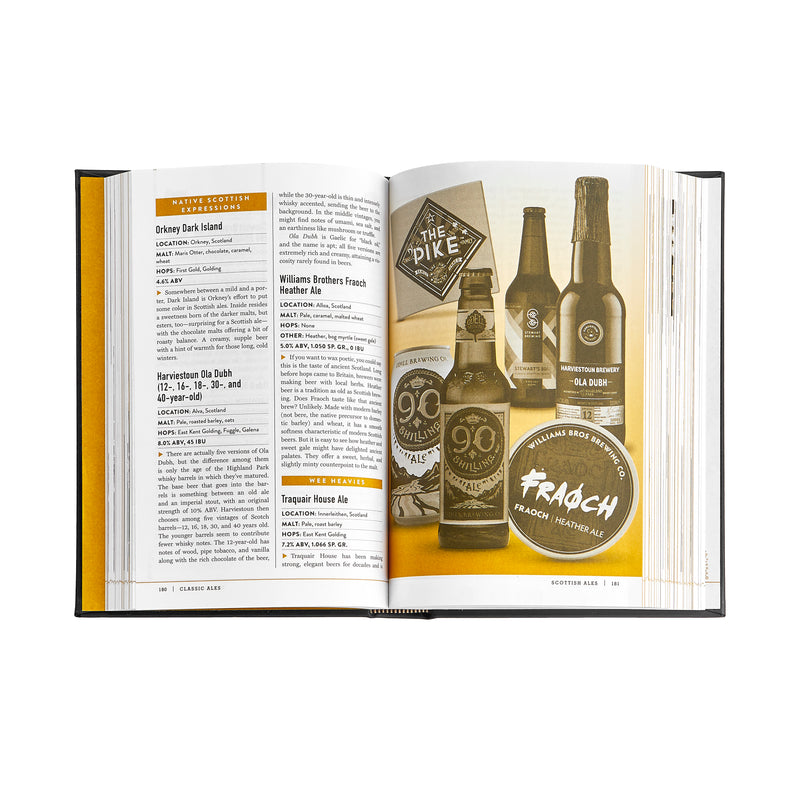The Beer Bible / Hand Bound Leather Book
