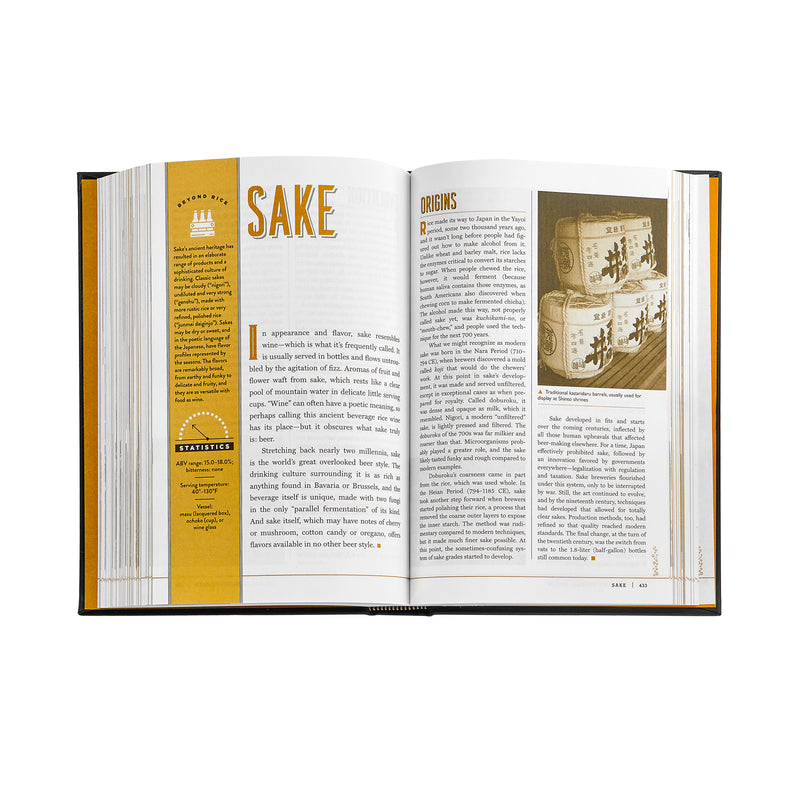 The Beer Bible / Hand Bound Leather Book