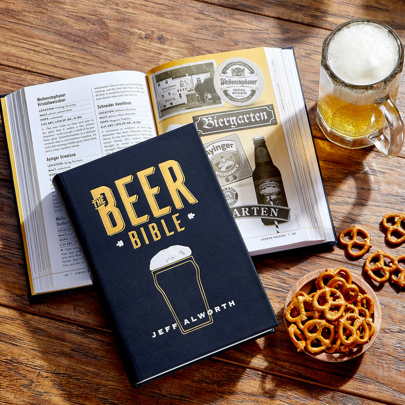The Beer Bible / Hand Bound Leather Book