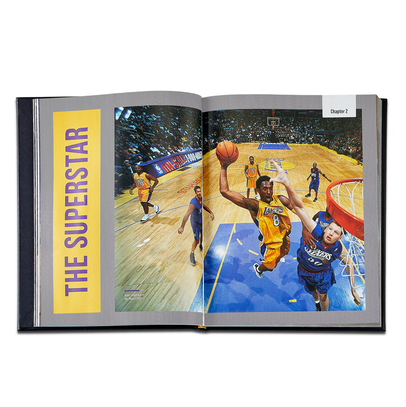 Kobe Bryant / Hand Bound Leather Book