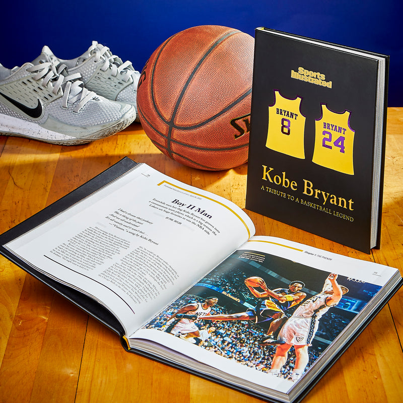 Kobe Bryant / Hand Bound Leather Book