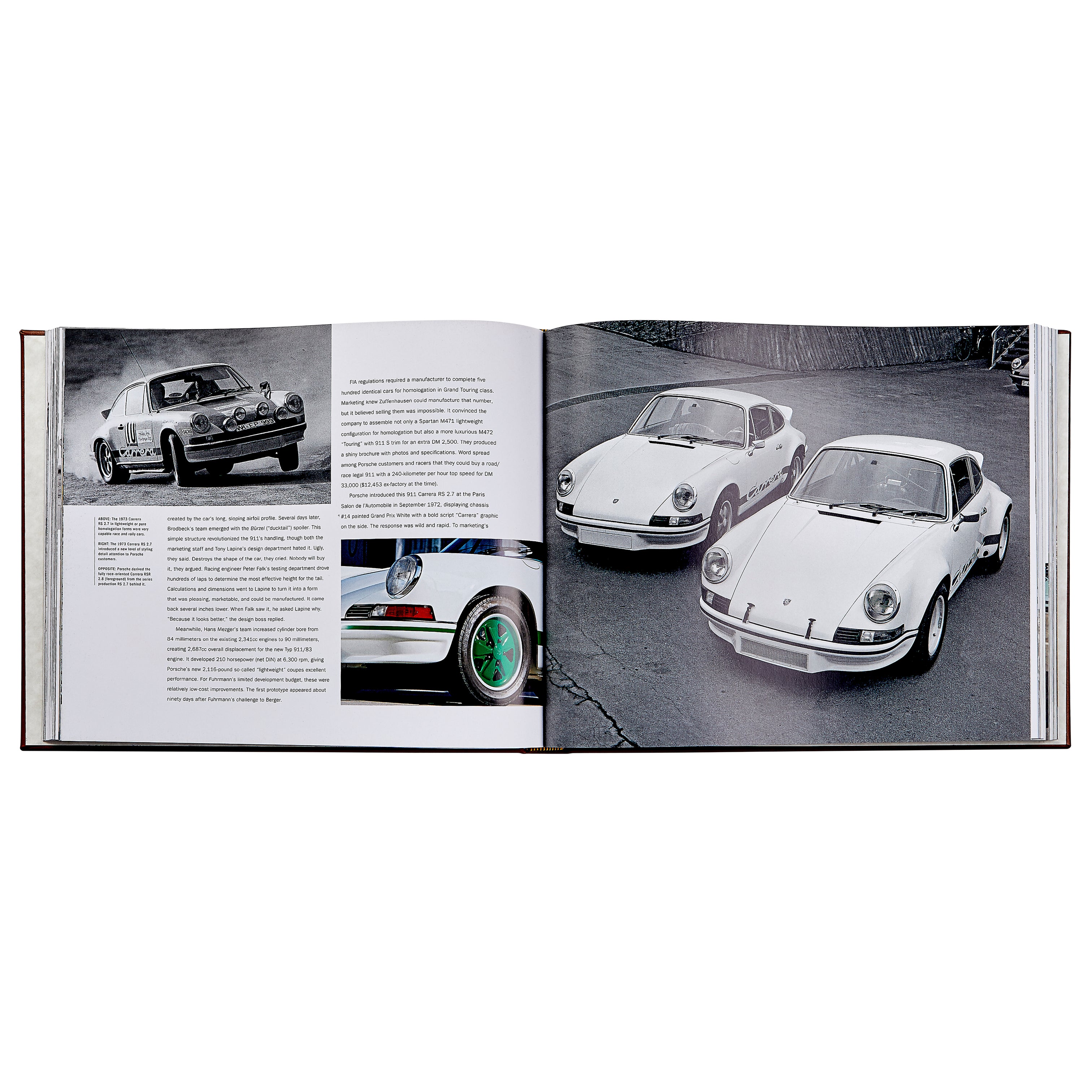 Porsche 70 Years: There Is No Substitute / Hand Bound Leather Book