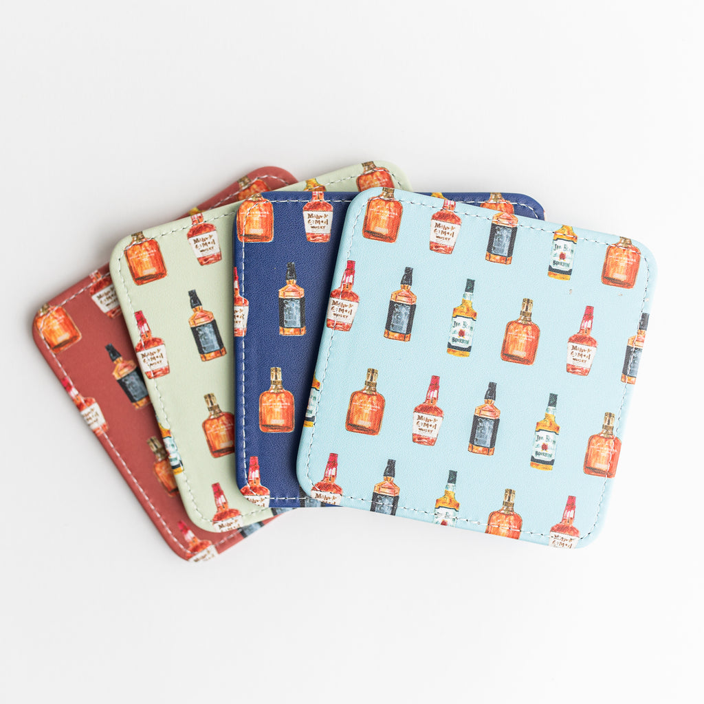 Bourbon Trail Coasters / Set of 4