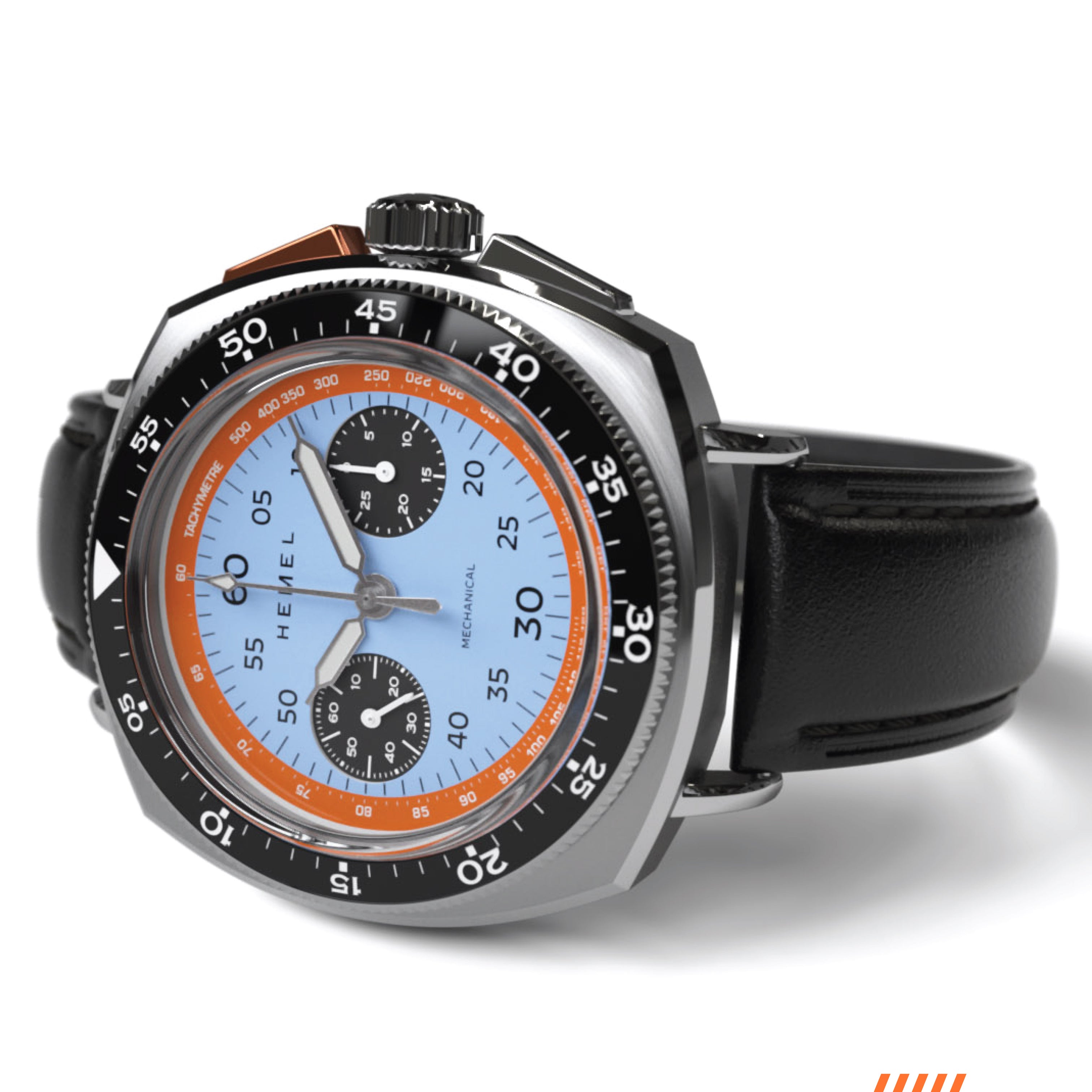 Sky Racer / Hand Winding Mechanical / Classic Blue Livery – Hemel