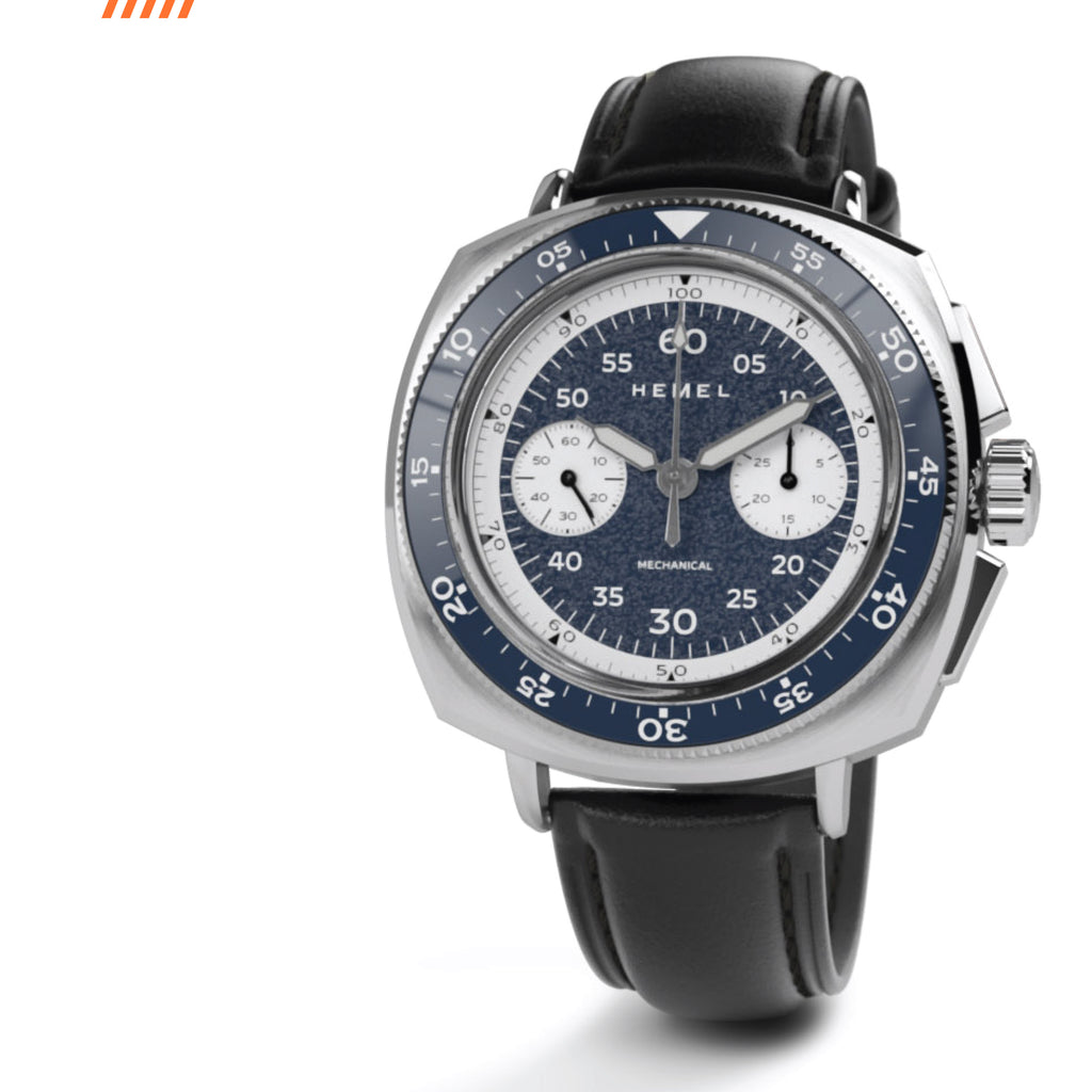 Sky Racer / Hand Winding Mechanical / Navy Blue Livery