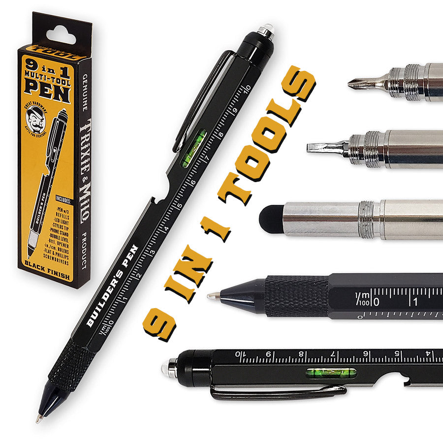 Builder's Pen Multi EDC Tool | Trixie & Milo