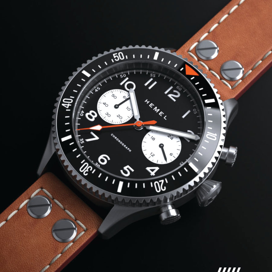 Hemel HFT20 Watch for Men with VK64 Configuration - Hemel