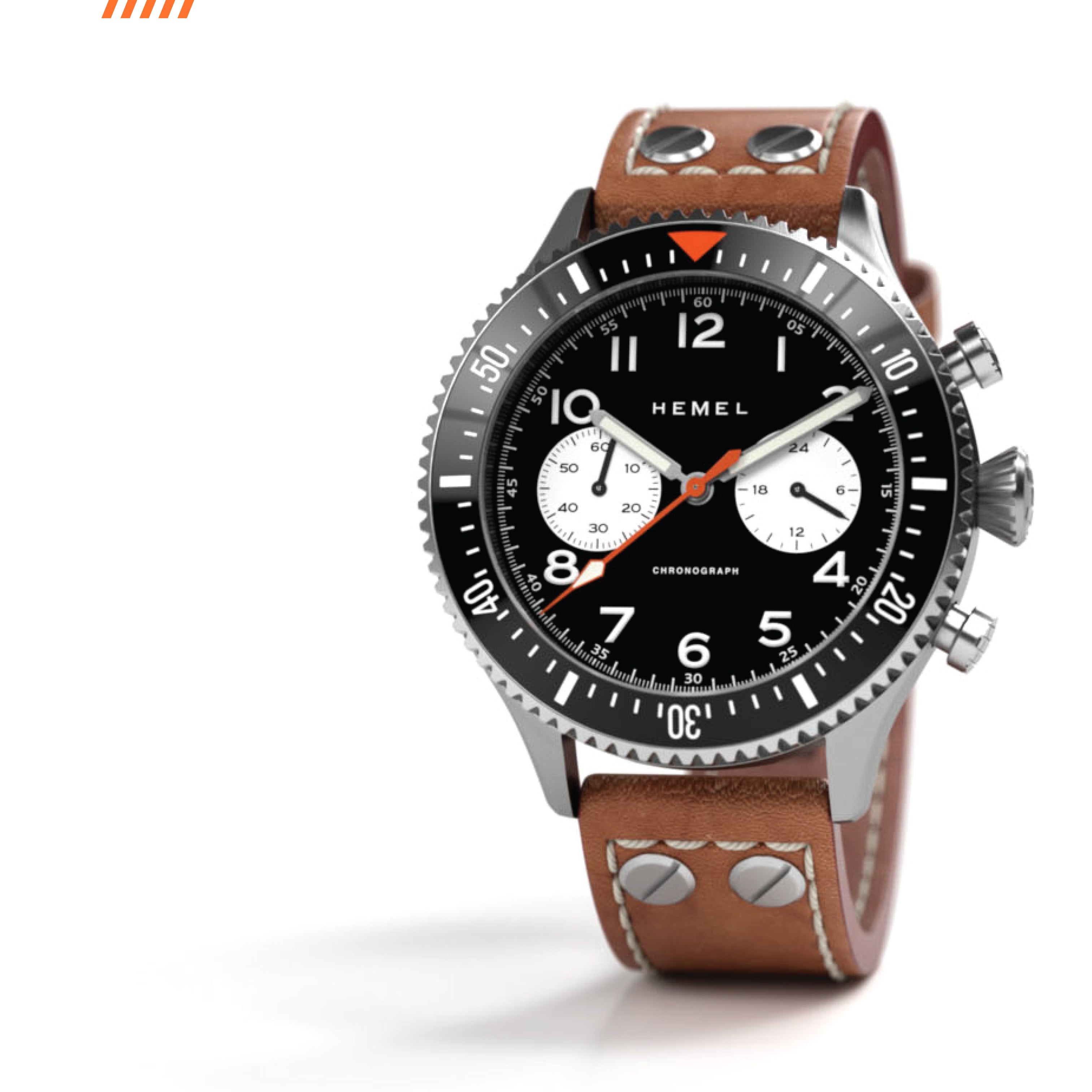 Hemel HFT20 Watch for Men with VK64 Configuration - Hemel