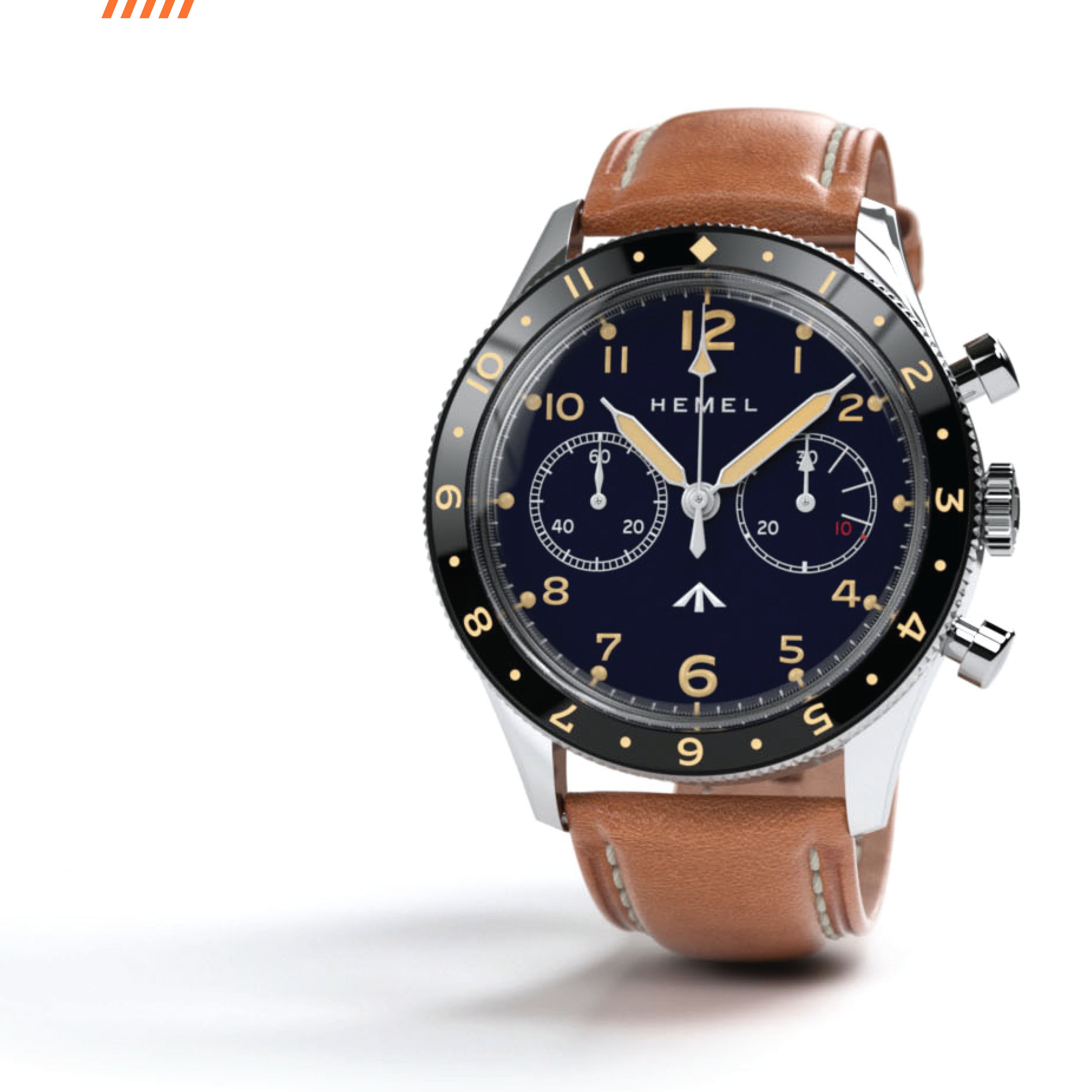 Hemel HFT20 Watch for Men with VK64 Configuration - Hemel Watches