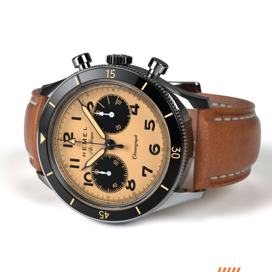 Hemel HFT20 Watch for Men with VK64 Configuration Hemel Watches