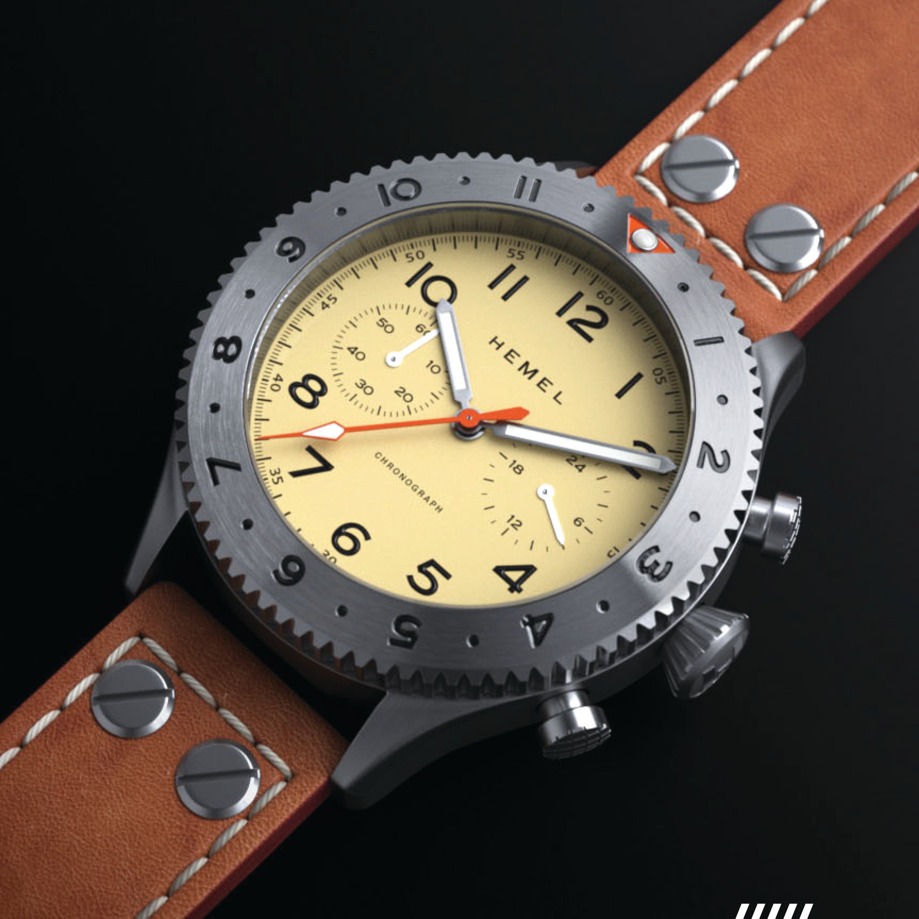 Hemel HFT20 Watch for Men with VK64 Configuration - Hemel