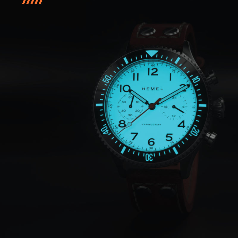 The Hemel HFT20 / VK64 Configuration / Full Lume Dial