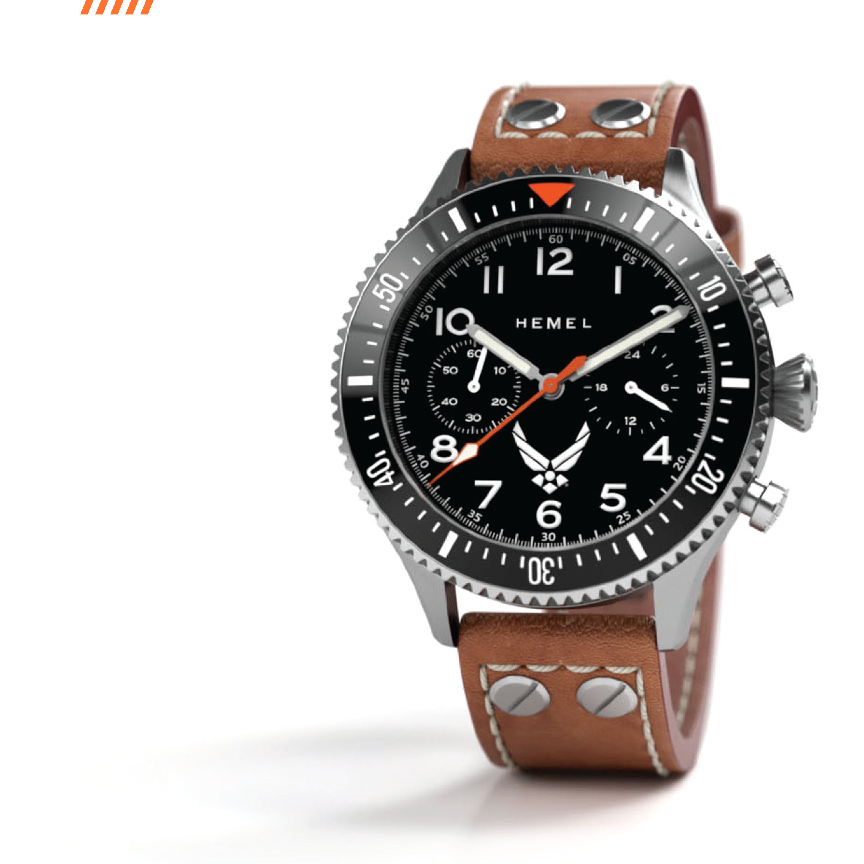 Hemel HFT20 Watch for Men with VK64 Configuration - Hemel Watches
